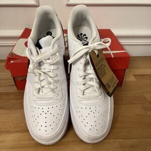 Nike Court Vision Low NN Shoes Mens 11.5 White/Black-White-Sesame DH2987-107